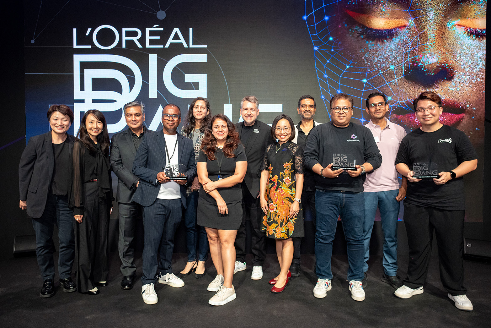 In 2024, Creatively Squared (Singapore), Live2.ai (India), and NeuralGarage (India) were winners of the L'Oréal SAPMENA Big Bang Beauty Tech Innovation Program
